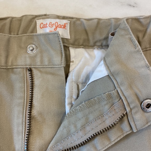 2 Pairs of Khaki Uniform Pants Sz 10 - Picture 3 of 6